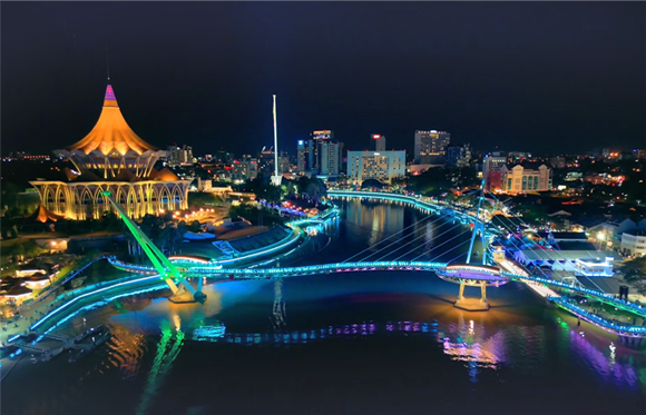 pedestrian and light traffic bridge lighting