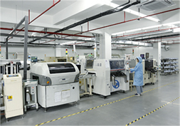 60000 square meter manufacturing facility for LED facade lighting production