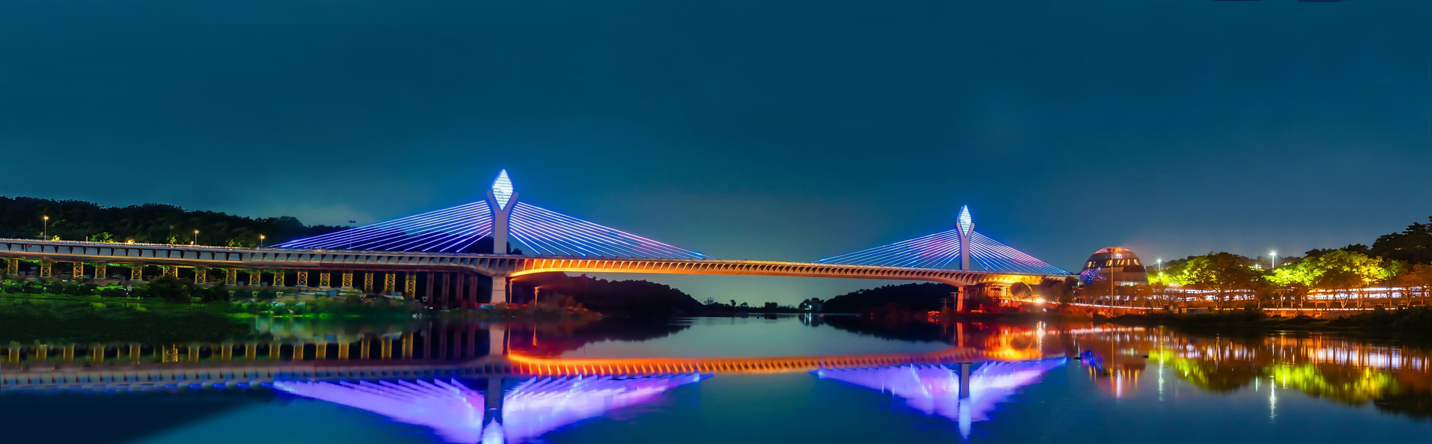 bridge lighting solutions for highways urban bridges and landmark structures with durable outdoor LED systems