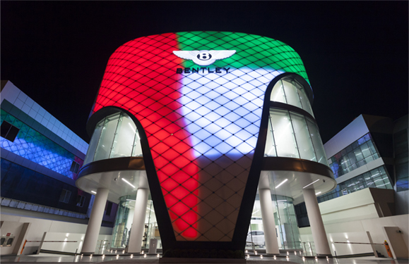 custom media facade lighting for irregular architecture with durable outdoor performance