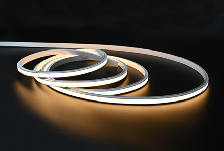 flexible LED strip lighting for curved building facades and irregular structures