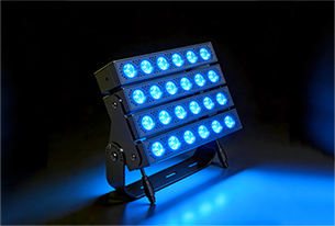 high power LED flood lighting for largescale facade illumination projects