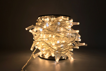 LED string light for trees and suspended landscape features